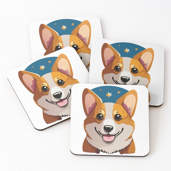Item preview, Cosmic Corgi designed and sold by Corgi-at-night.