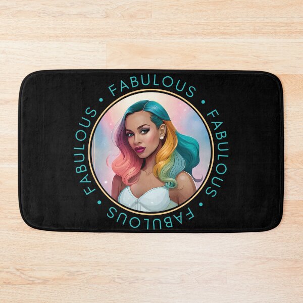 Item preview, Fabulous Woman Retro Pink Glamourous Insignia Circle Emblem designed and sold by Melan Designs.