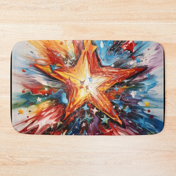 Item preview, Explore "Simplistic & Minimalistic Star Collision Art" designed and sold by ArtificialGenes.