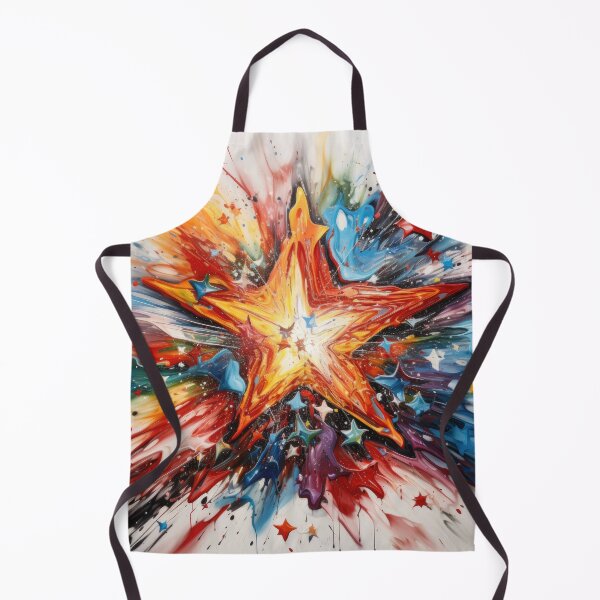 Item preview, Explore "Simplistic & Minimalistic Star Collision Art" designed and sold by ArtificialGenes.