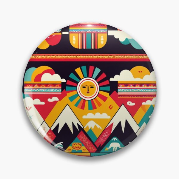 Item preview, Andean Splendor: Symmetrical Peruvian Panorama designed and sold by ARVA-Digital.