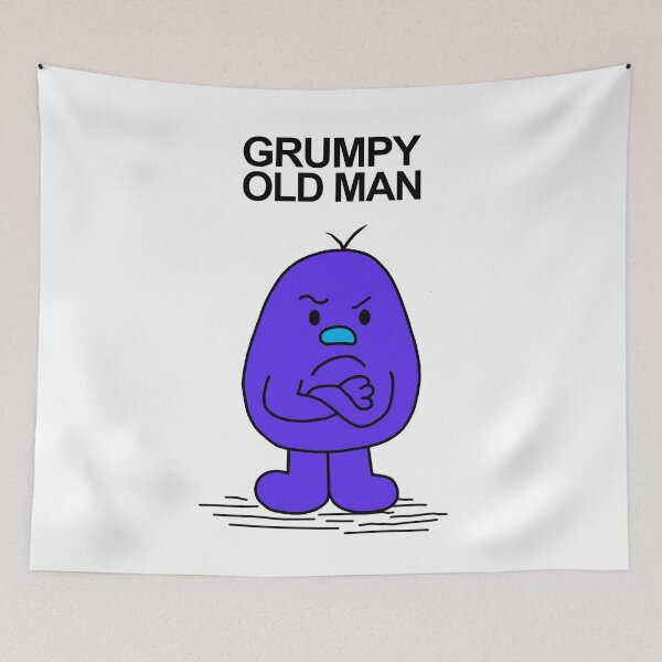 Item preview, Grumpy Old Man designed and sold by Scat the cat.