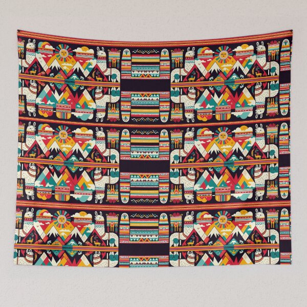Item preview, Andean Splendor: Symmetrical Peruvian Panorama designed and sold by ARVA-Digital.