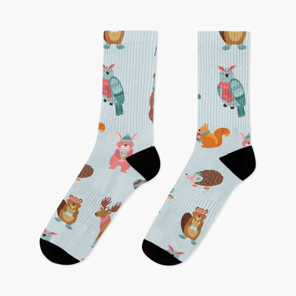 Item preview, Winter Wonderland Animals Set designed and sold by patternjp.