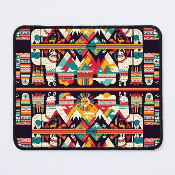Item preview, Andean Splendor: Symmetrical Peruvian Panorama designed and sold by ARVA-Digital.