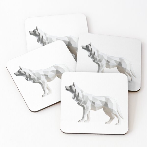 Item preview, Geometric Wolf: Elegant Spirit of the Wild designed and sold by MajesticArtPL.