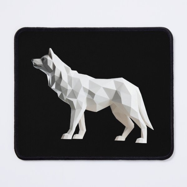Item preview, Geometric Wolf: Elegant Spirit of the Wild designed and sold by MajesticArtPL.