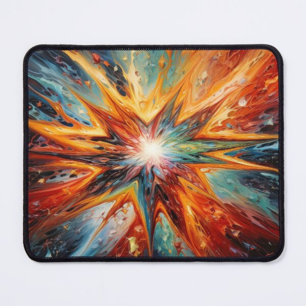 Item preview, Explore "Simplistic & Minimalistic Star Collision Art" designed and sold by ArtificialGenes.