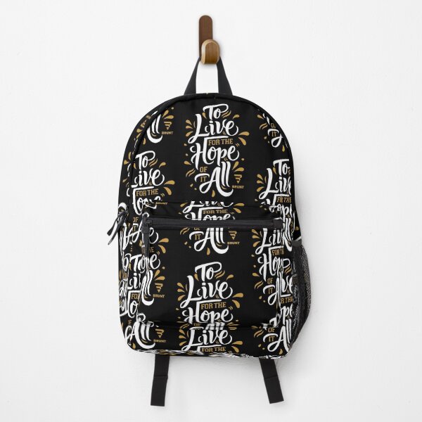 Item preview, To Live for the Hope of it All. Creative typography designed and sold by BRUNTadventures.