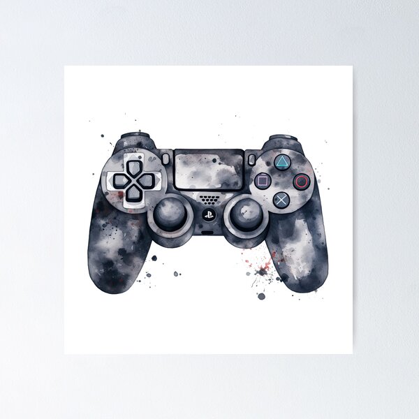 Item preview, Watercolour Controller designed and sold by PawPrintsCo.