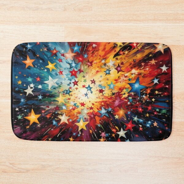 Item preview, Explore "Simplistic & Minimalistic Star Collision Art" designed and sold by ArtificialGenes.