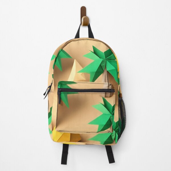 Item preview, Origami Art - Tropical Tranquility: Palm Trees on the Beachfront designed and sold by ArtfulFolds.