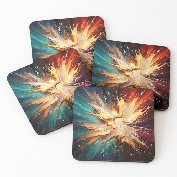 Item preview, Explore "Simplistic & Minimalistic Star Collision Art" designed and sold by ArtificialGenes.