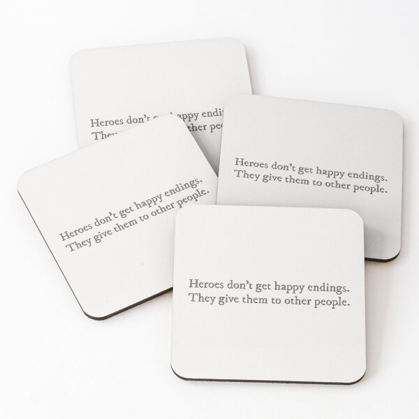 Item preview, Once Upon a Broken Heart quote designed and sold by percqbeths.
