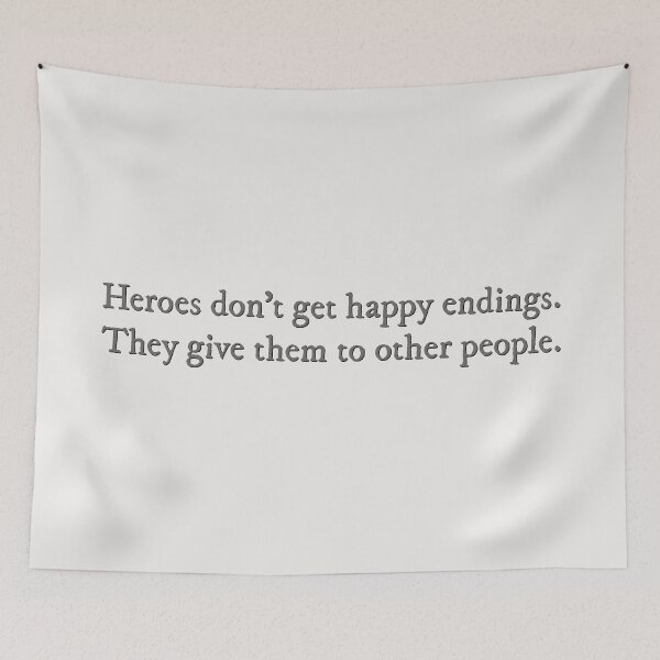 Item preview, Once Upon a Broken Heart quote designed and sold by percqbeths.