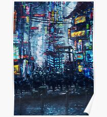 Póster Cyberpunk City