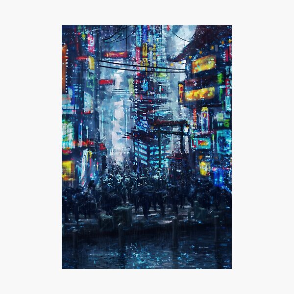 Item preview, Cyberpunk City designed and sold by SeerStuff.
