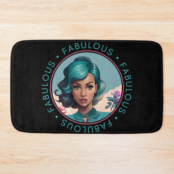 Item preview, Fabulous Woman Retro Pink Glamourous Insignia Circle Emblem designed and sold by Melan Designs.