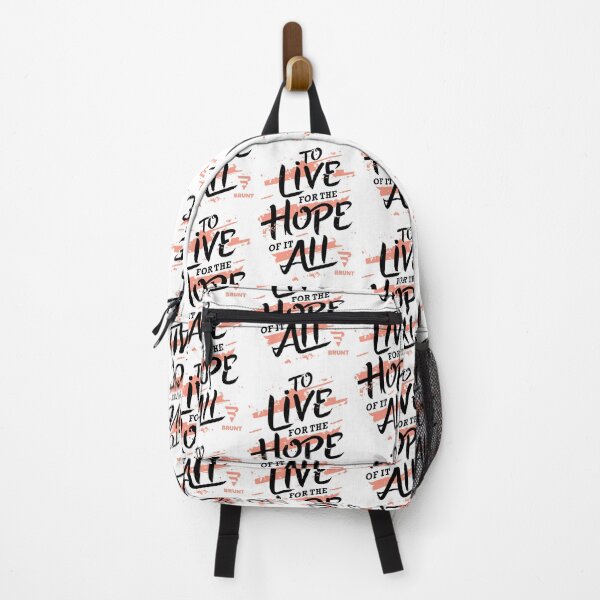 Item preview, To Live for the Hope of it All. Creative typography designed and sold by BRUNTadventures.