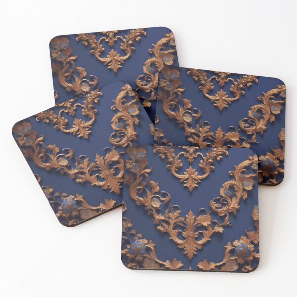 Item preview, Blue & Gold Baroque designed and sold by DesignsByPrnces.