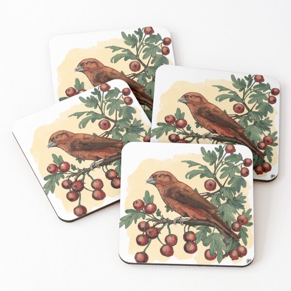 Item preview, Common and Common Crossbill - OSLAGUNA designed and sold by oslaguna.