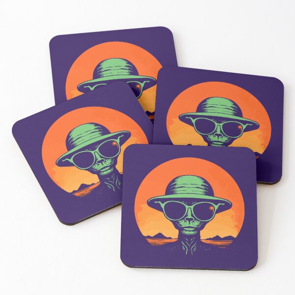 Item preview, Cosmic Cool - Alien Sunset Vibes designed and sold by Twisted Kids.
