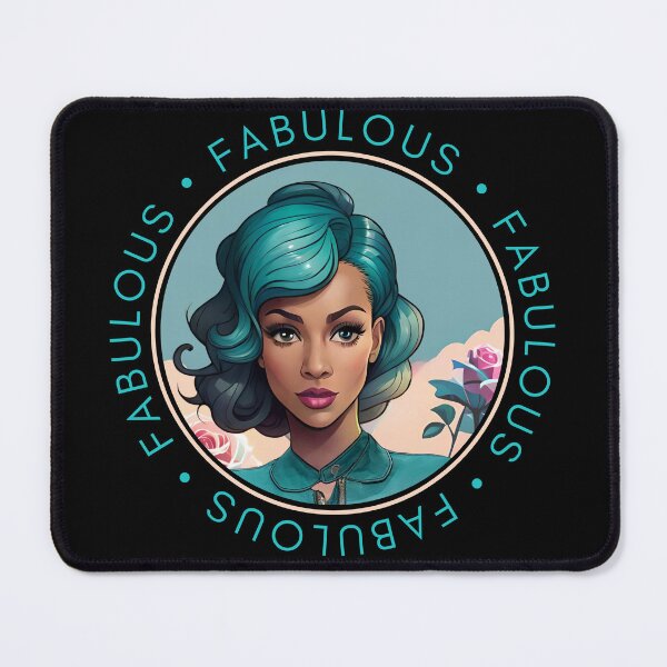Item preview, Fabulous Woman Retro Pink Glamourous Insignia Circle Emblem designed and sold by Melan Designs.