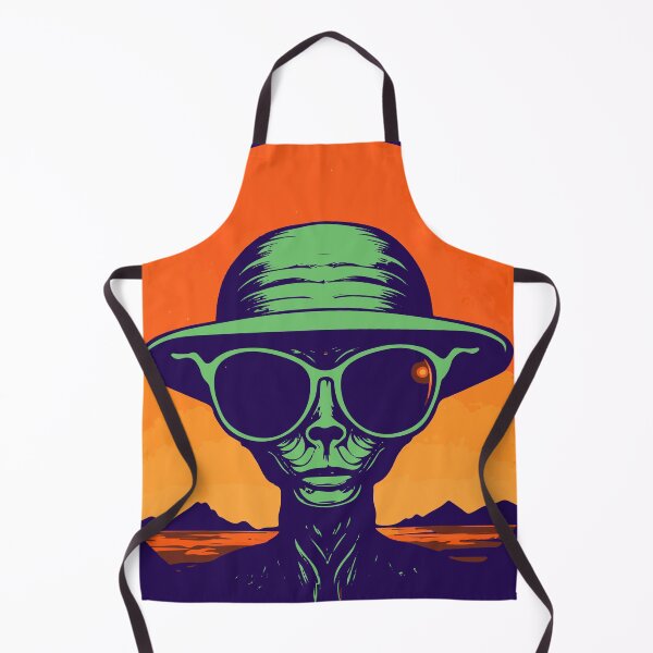 Item preview, Cosmic Cool - Alien Sunset Vibes designed and sold by Twisted Kids.