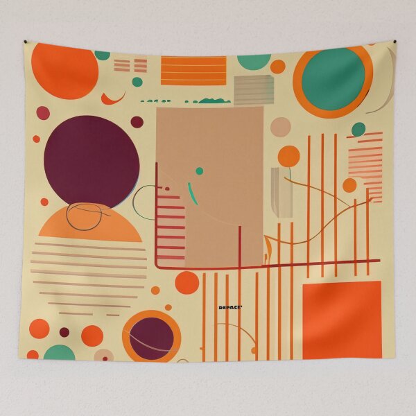Item preview, Me Abstract Art Print by dePace' designed and sold by mrpropcake.