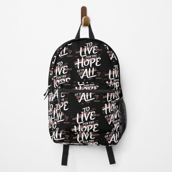Item preview, To Live for the Hope of it All. Creative typography designed and sold by BRUNTadventures.