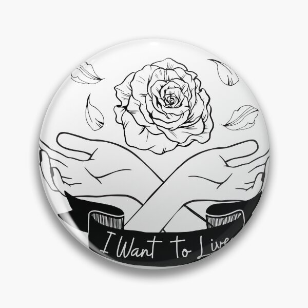 Item preview, ''I want to live" Nico Robin  designed and sold by RainfallinVoid.