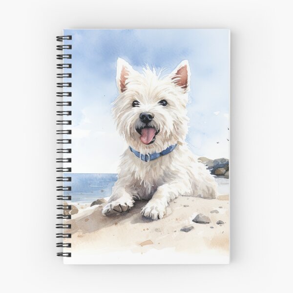 Item preview, westie en la playa designed and sold by Bitware.