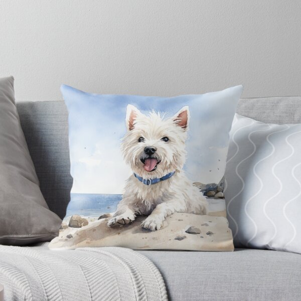 Item preview, Westie At The Beach designed and sold by Bitware.