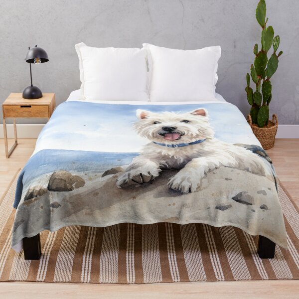 Item preview, Westie At The Beach designed and sold by Bitware.