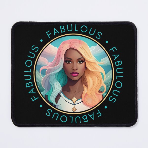 Item preview, Fabulous Woman Retro Pink Glamourous Insignia Circle Emblem designed and sold by Melan Designs.