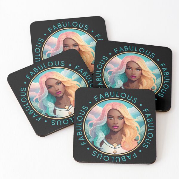 Item preview, Fabulous Woman Retro Pink Glamourous Insignia Circle Emblem designed and sold by Melan Designs.