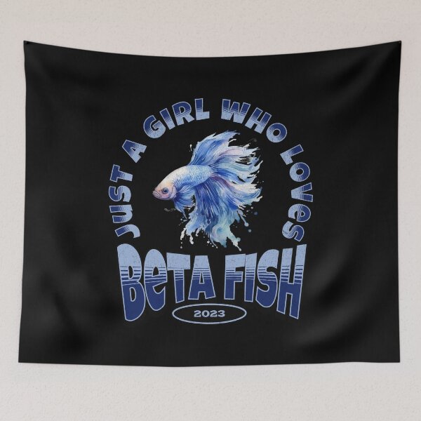 Item preview, JUST A GIRL WHO LOVES BETA FISH designed and sold by jbird1979.