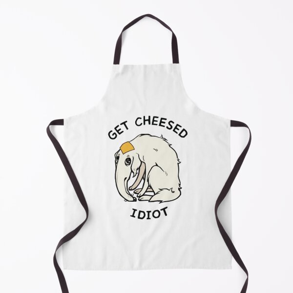 Item preview, get cheesed idiot borzoi - white designed and sold by Vermilion-Vibes.