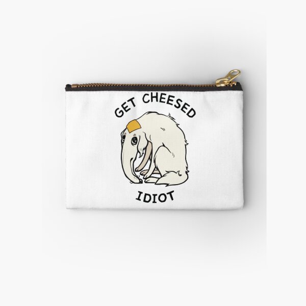 Item preview, get cheesed idiot borzoi - white designed and sold by Vermilion-Vibes.
