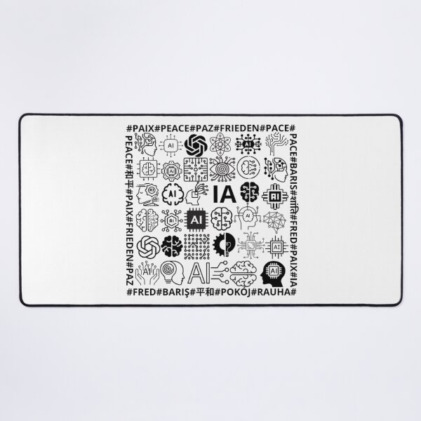 Item preview, Peace and Artificial Intelligence: A Unique Design for Harmony designed and sold by LIAMRIVIERART.