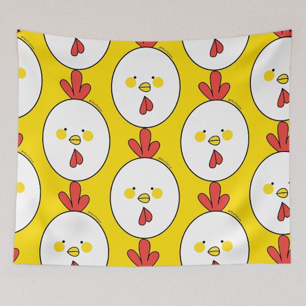 Item preview, Cute egg chicken plush designed and sold by fluffyfamcraft.