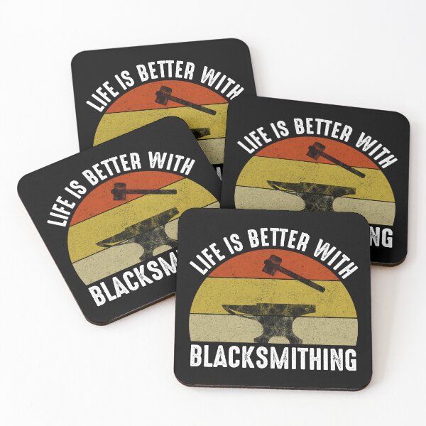 Item preview, Life Is Better With Blacksmithing designed and sold by Cat Lady Designs.