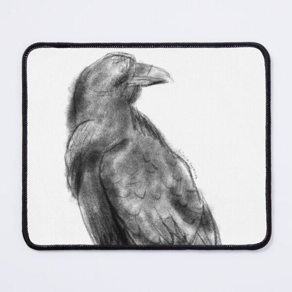 Item preview, Raven Sketch designed and sold by LiimiimHaywaas.