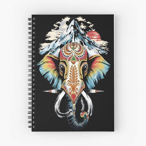 Item preview, The mountain and decorated elephant head designed and sold by Ann Miu Deluxe.