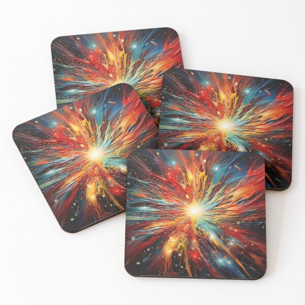 Item preview, Explore "Simplistic & Minimalistic Star Collision Art" designed and sold by ArtificialGenes.