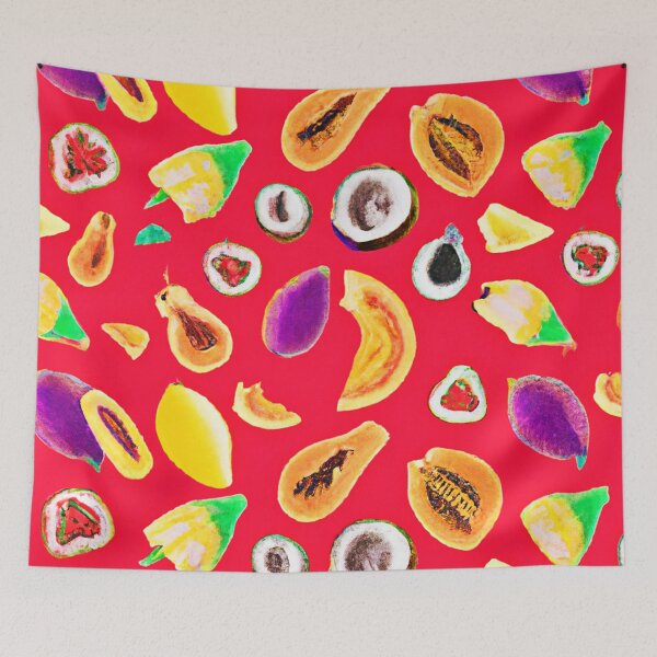 Item preview, Vibrant Fruity Delight Pattern designed and sold by Health And Fitness Posts e-Store.