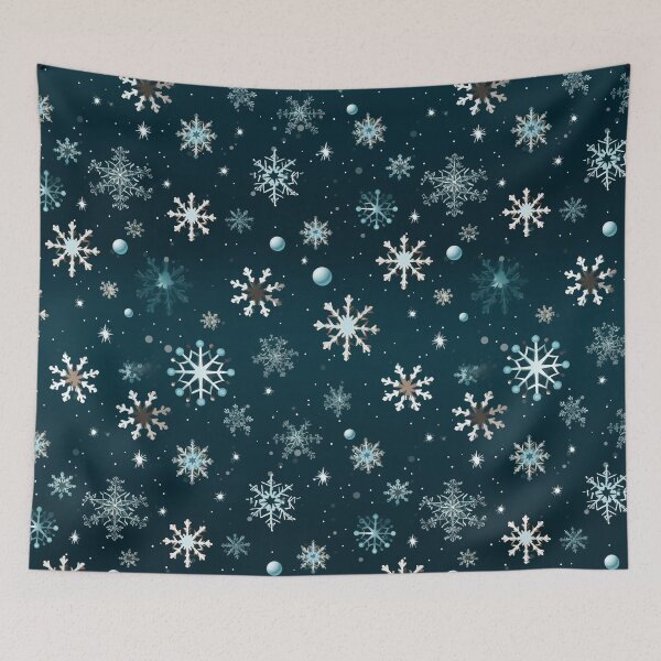 Item preview, Snowflake winter pattern designed and sold by mliotard.