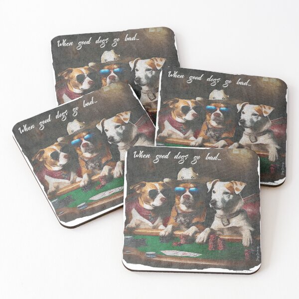 Item preview, When Good Dogs Go Bad - Grunge version designed and sold by Doug's Landing.