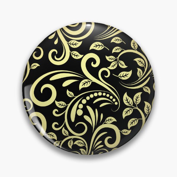 Item preview, Black and Gold Pattern designed and sold by j-tippens-art.