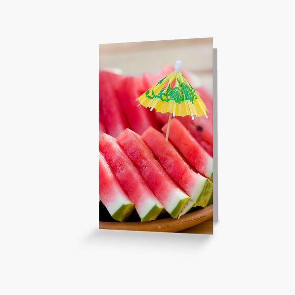 Party food Greeting Card